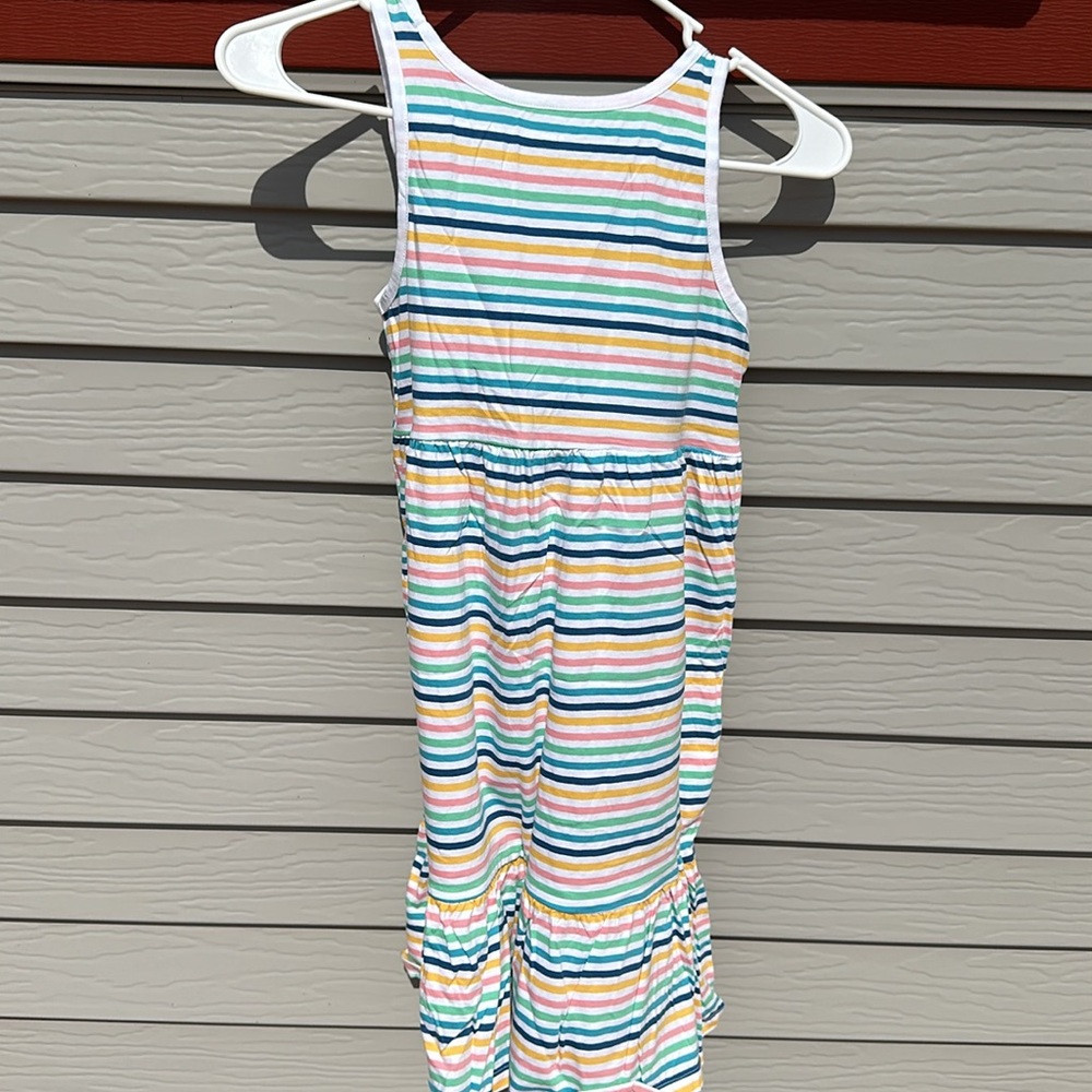Old Navy, Youth XL, Tank Top Tiered Dress with Pockets - Picture 2 of 5